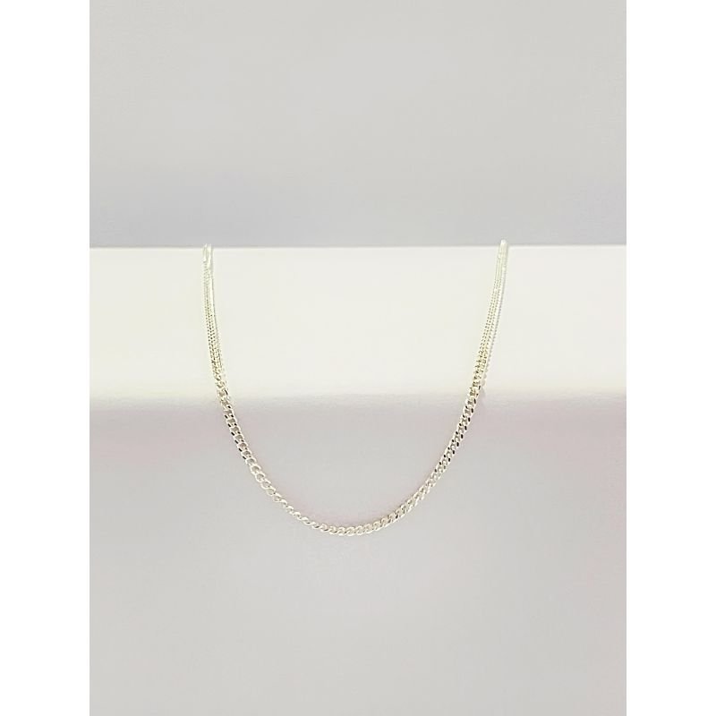 Colar grume fininha em prata 925
